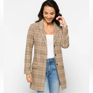 BB Dakota by Steve Madden Houndstooth Blazer Size L
